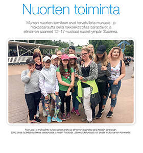 Nuorten toiminta.